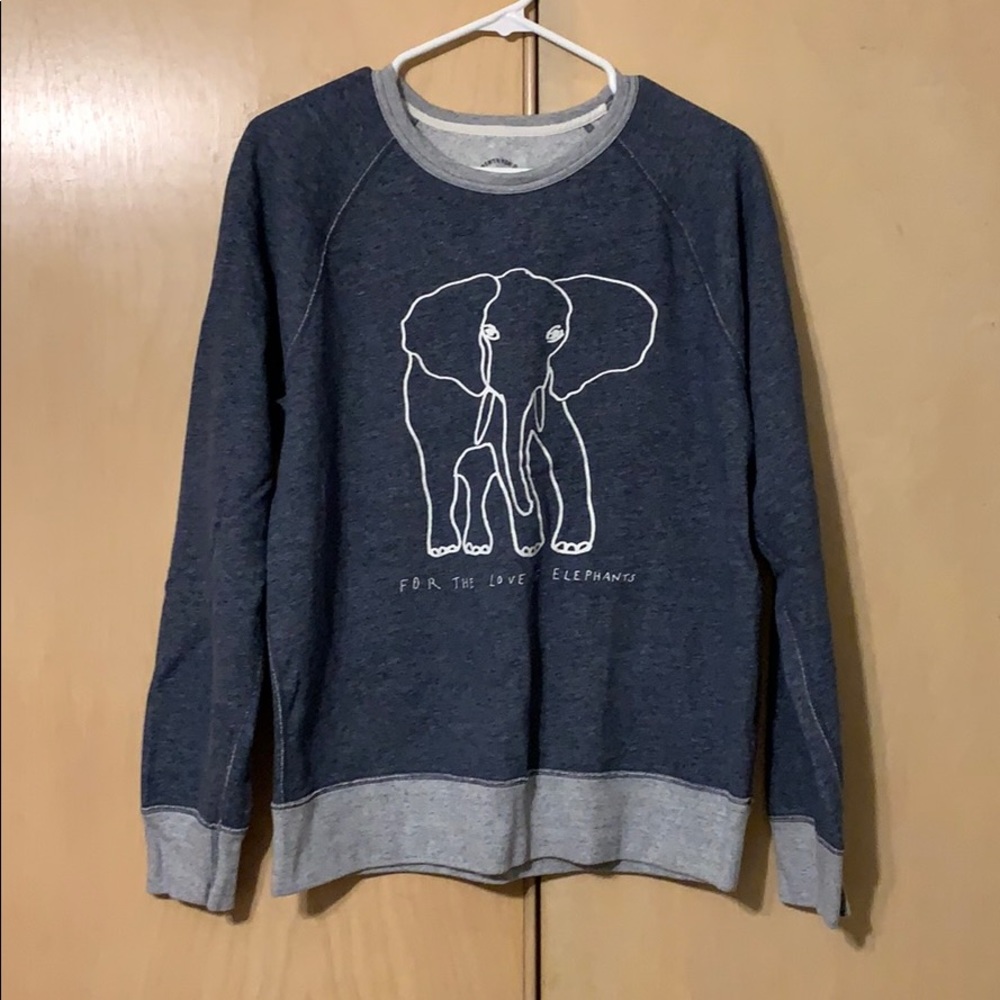 J Crew Garments for Good Elephant Sweatshirt